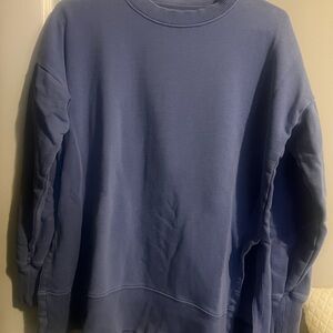 Aerie Crewneck Sweater in Blue